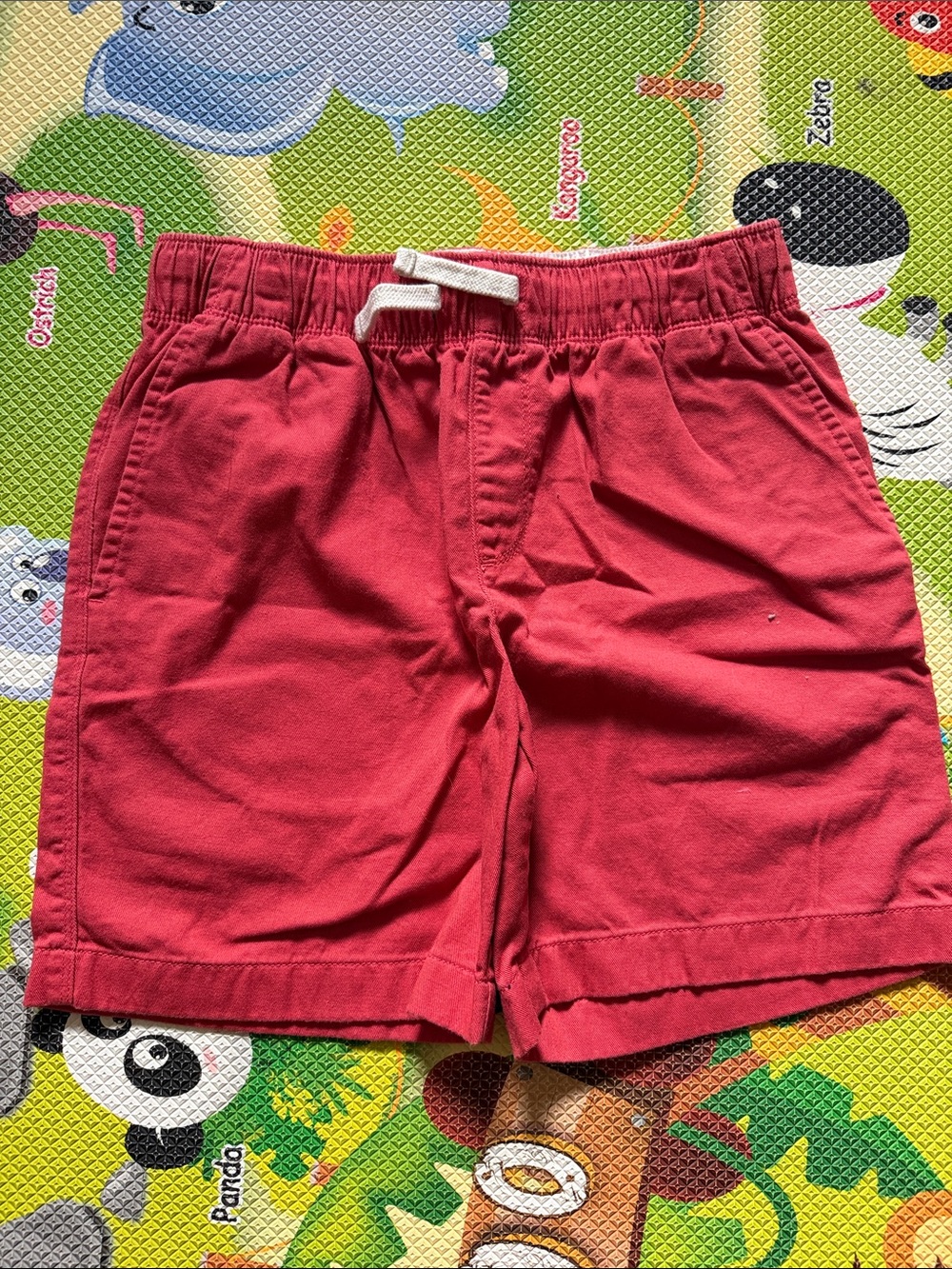 J. Crew Coral-Red Pull-On Kids Shorts